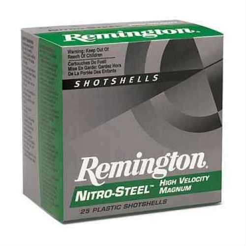 12 Gauge 3" Steel #3  1-1/4 oz 25 Rounds Remington Shotgun Ammunition